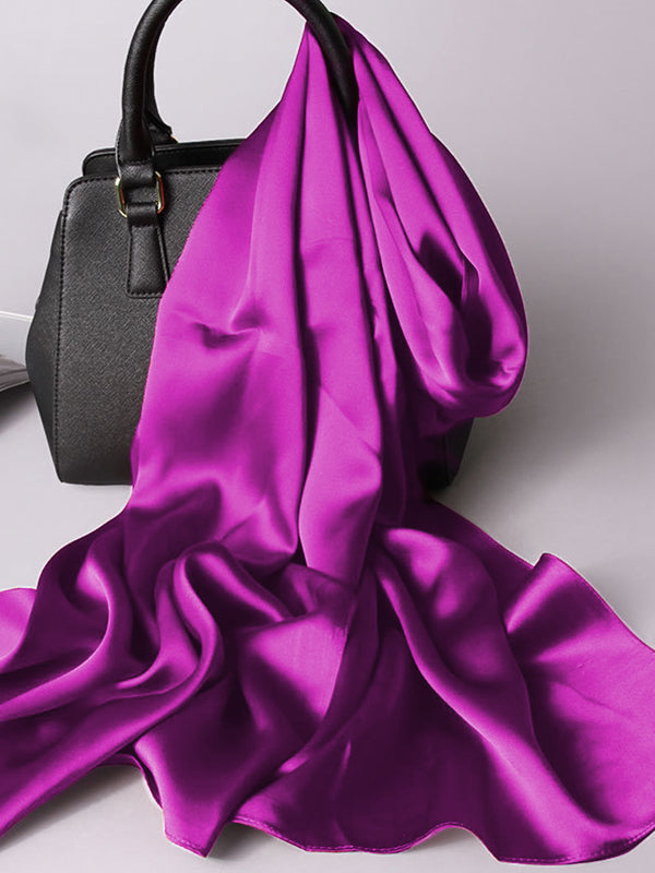 SilkSilky-NL Scarf Paars 001