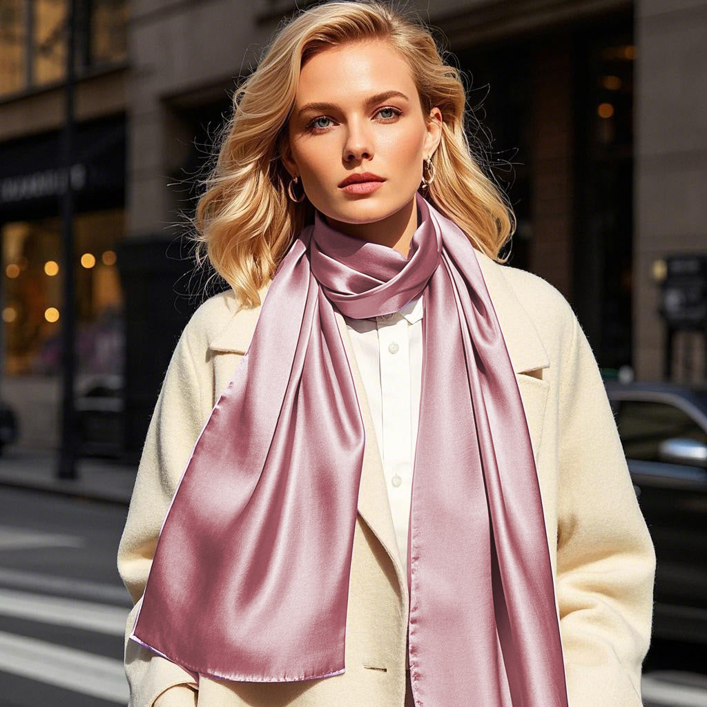 SilkSilky-NL Scarf Lavendel 002