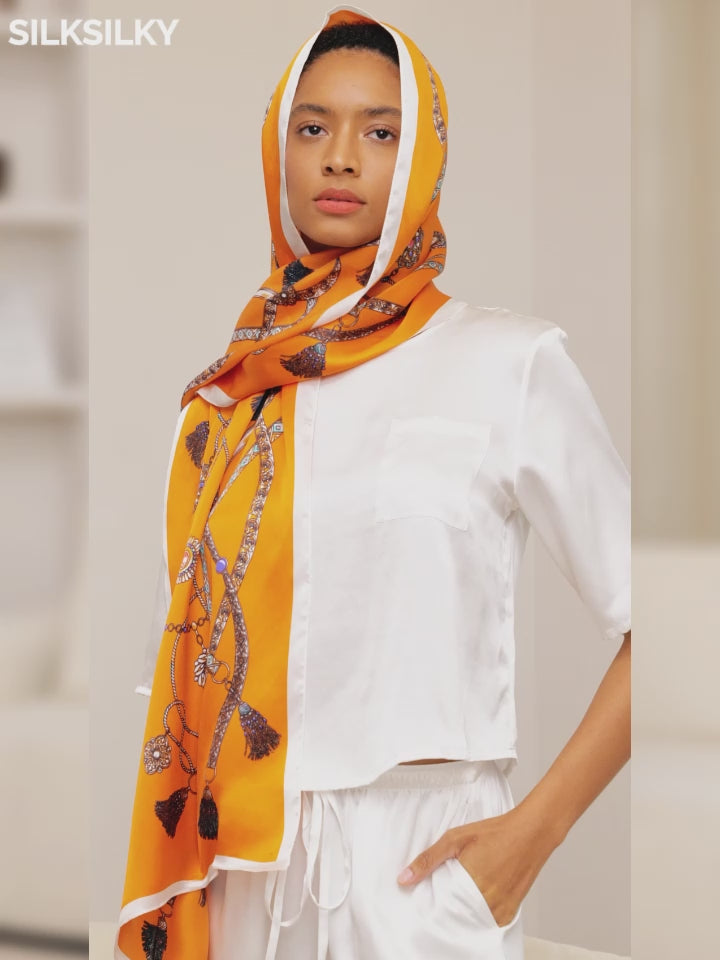 SilkSilky-NL Scarf video 001
