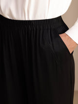 [Zwart] SilkSilky-NL Womens Pants 004