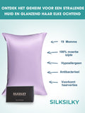 SilkSilky-NL 19Momme Pillowcase Lavendel 003