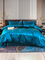 [Koningsblauw] SilkSilky-NL 22Momme Bedding Set 001