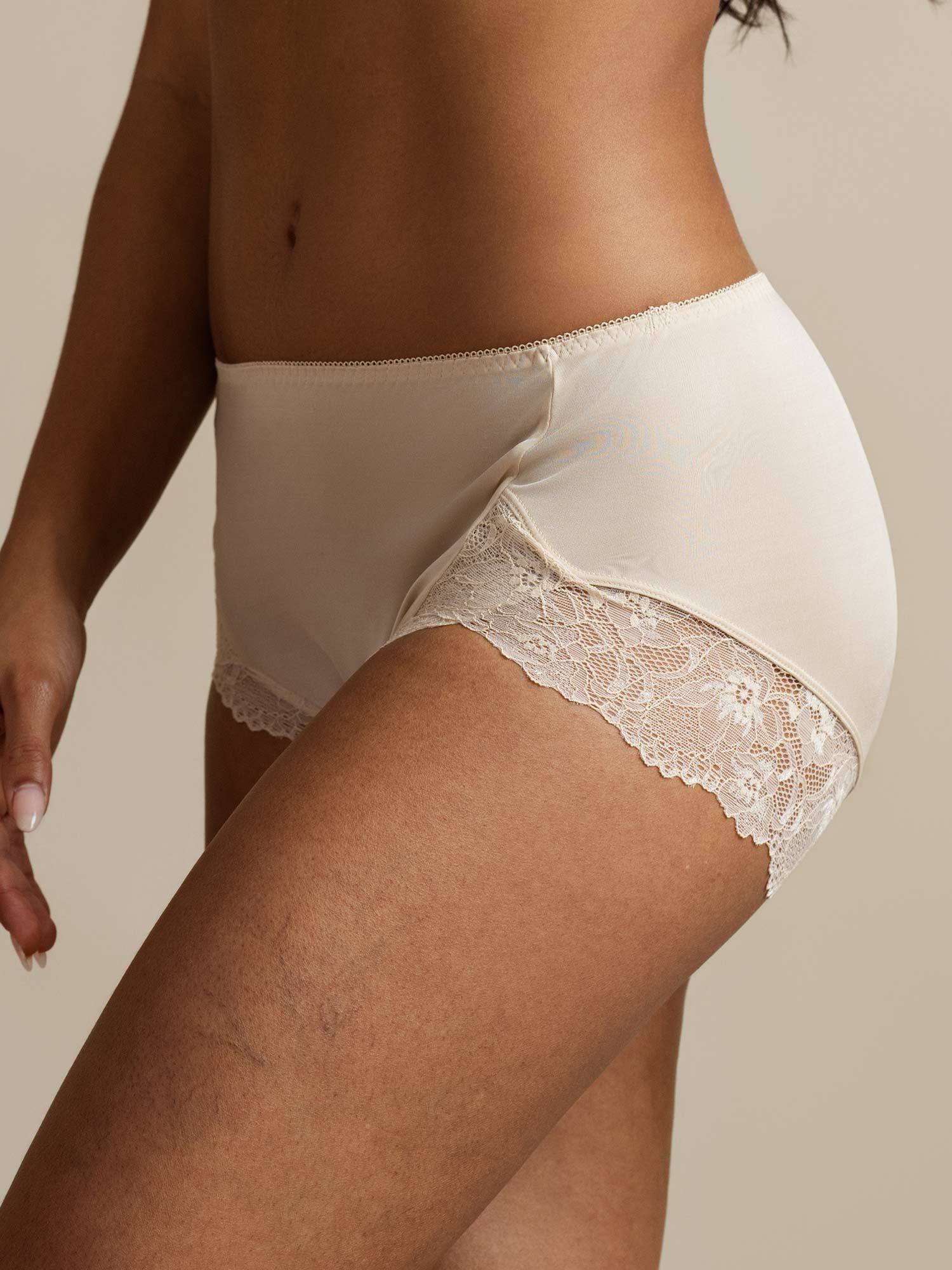 [Beige] SilkSilky-NL Zijde Panty 006,