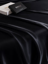 [Zwart] SilkSilky-NL 19Momme Sheet 005