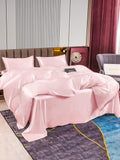 SilkSilky NL 22Momme Pure Silk Bedding Set Roze 004