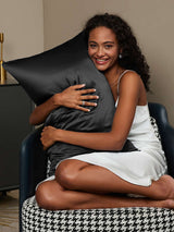 [Zwart] SilkSilky-NL 19Momme Pillowcase 002