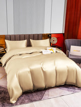 [Beige] SilkSilky-NL 22Momme Bedding Set 005,