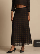 [Zwart] SilkSilky-NL Skirt 001