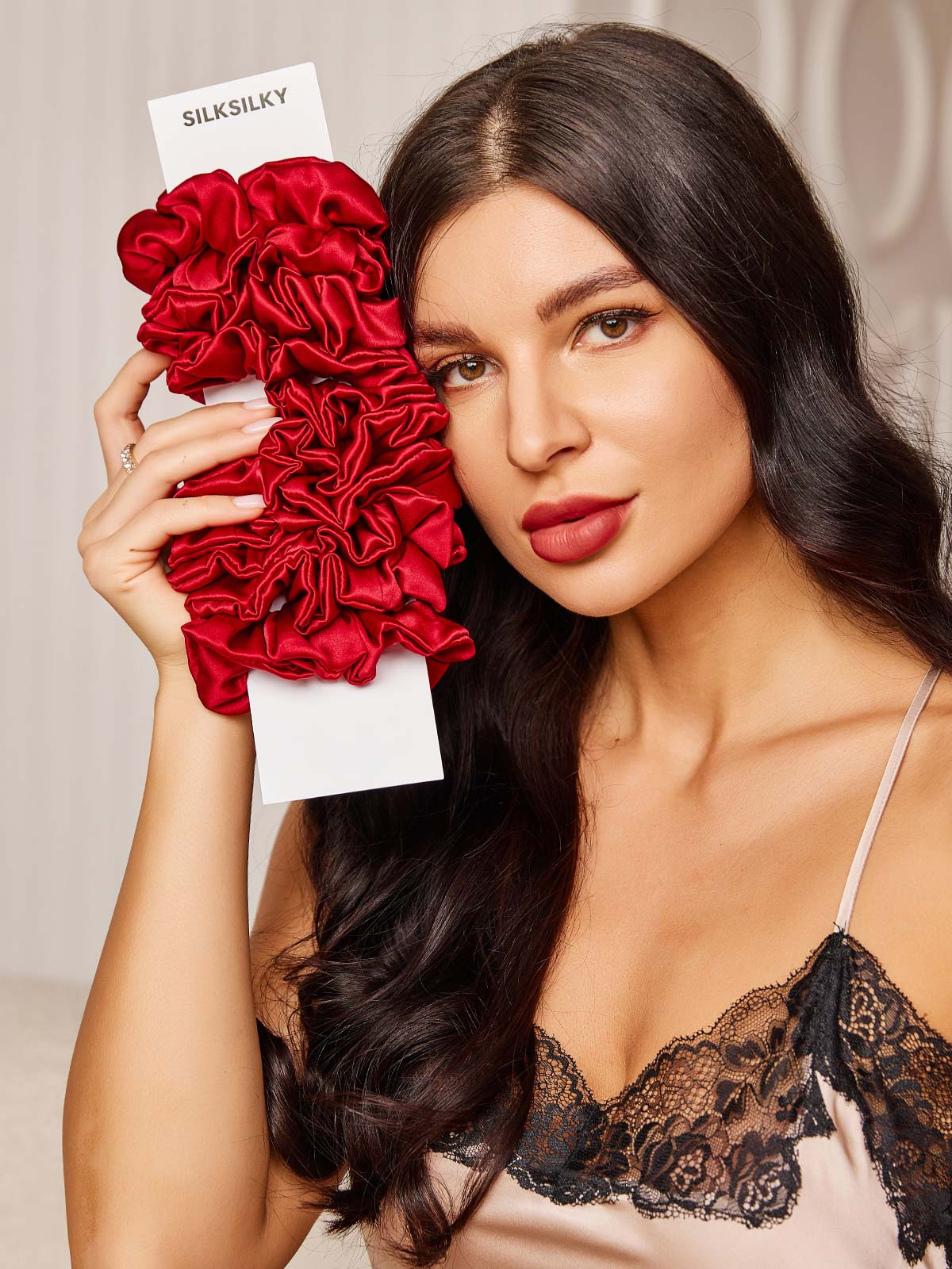 [Wijn] SilkSilky-NL 19Momme Scrunchie 001