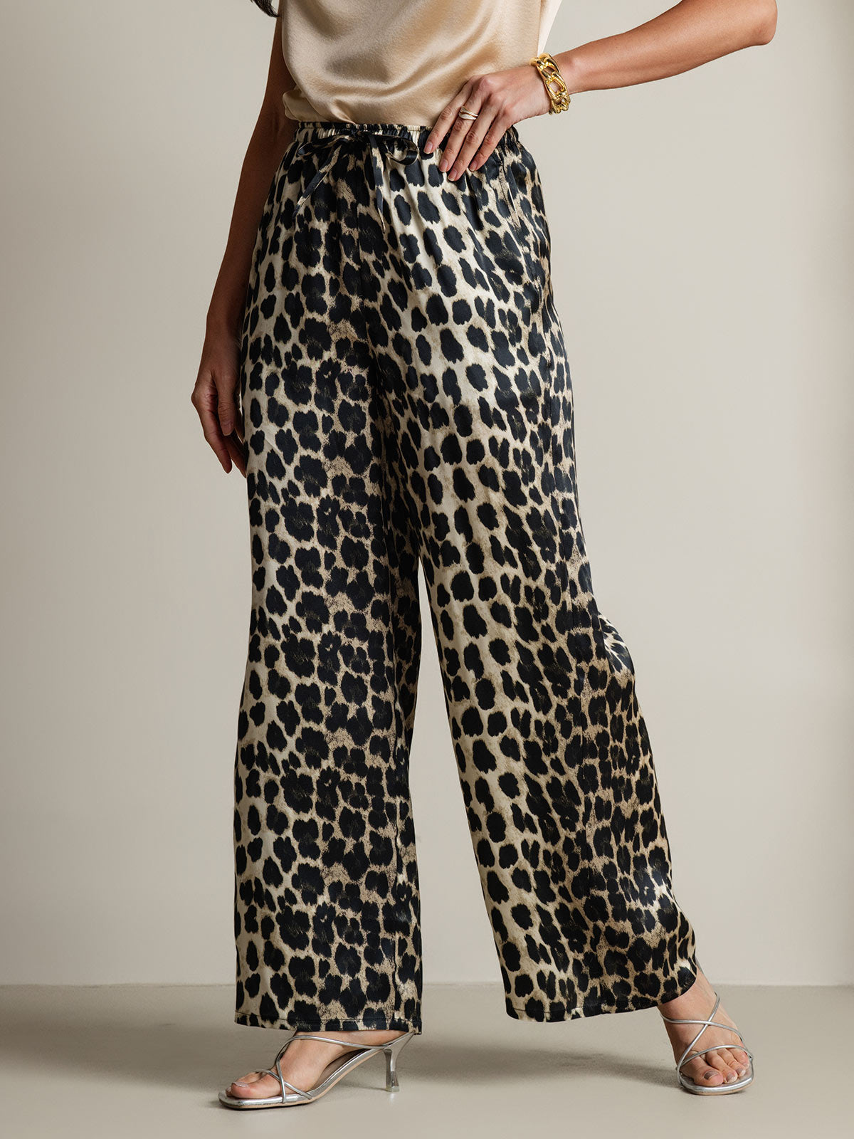 [Leopard] SilkSilky-NL Womens Pants 005