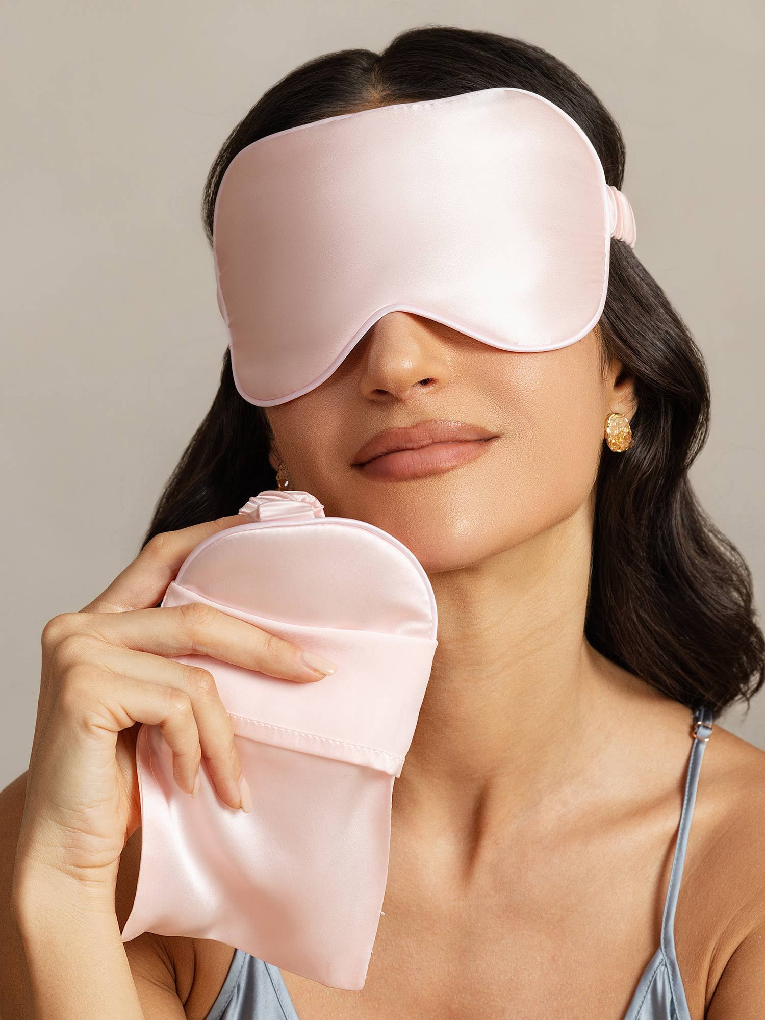 [Roze] SilkSilky-NL Zijde Eye Mask 007