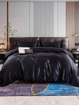 [Zwart] SilkSilky-NL 22Momme Bedding Set 001,