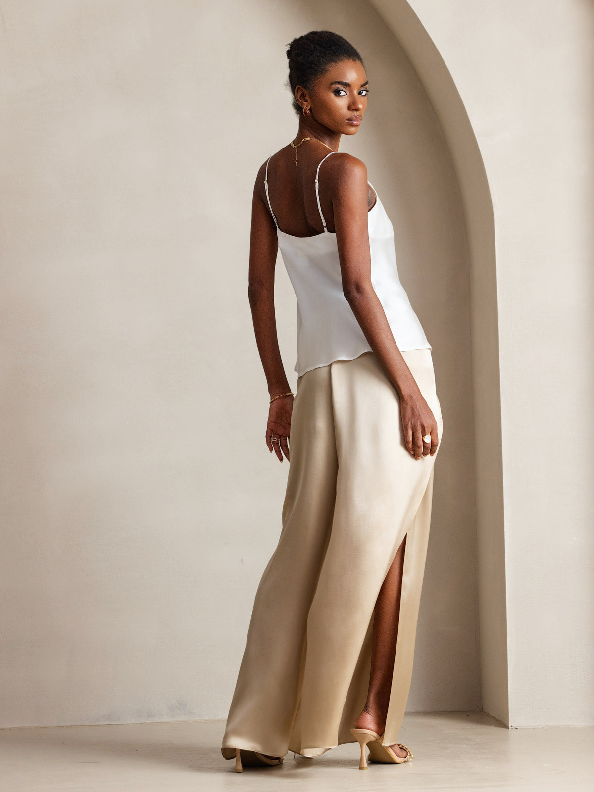 [Wit] SilkSilky-NL Camisoles 002