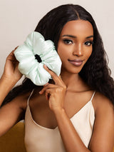 [Mintgroen] SilkSilky-NL Scrunchie 002