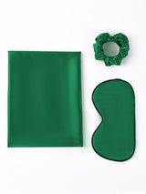 [Donkergroen] SilkSilky-NL 19Momme Pure Silk Pillowcase Set 003