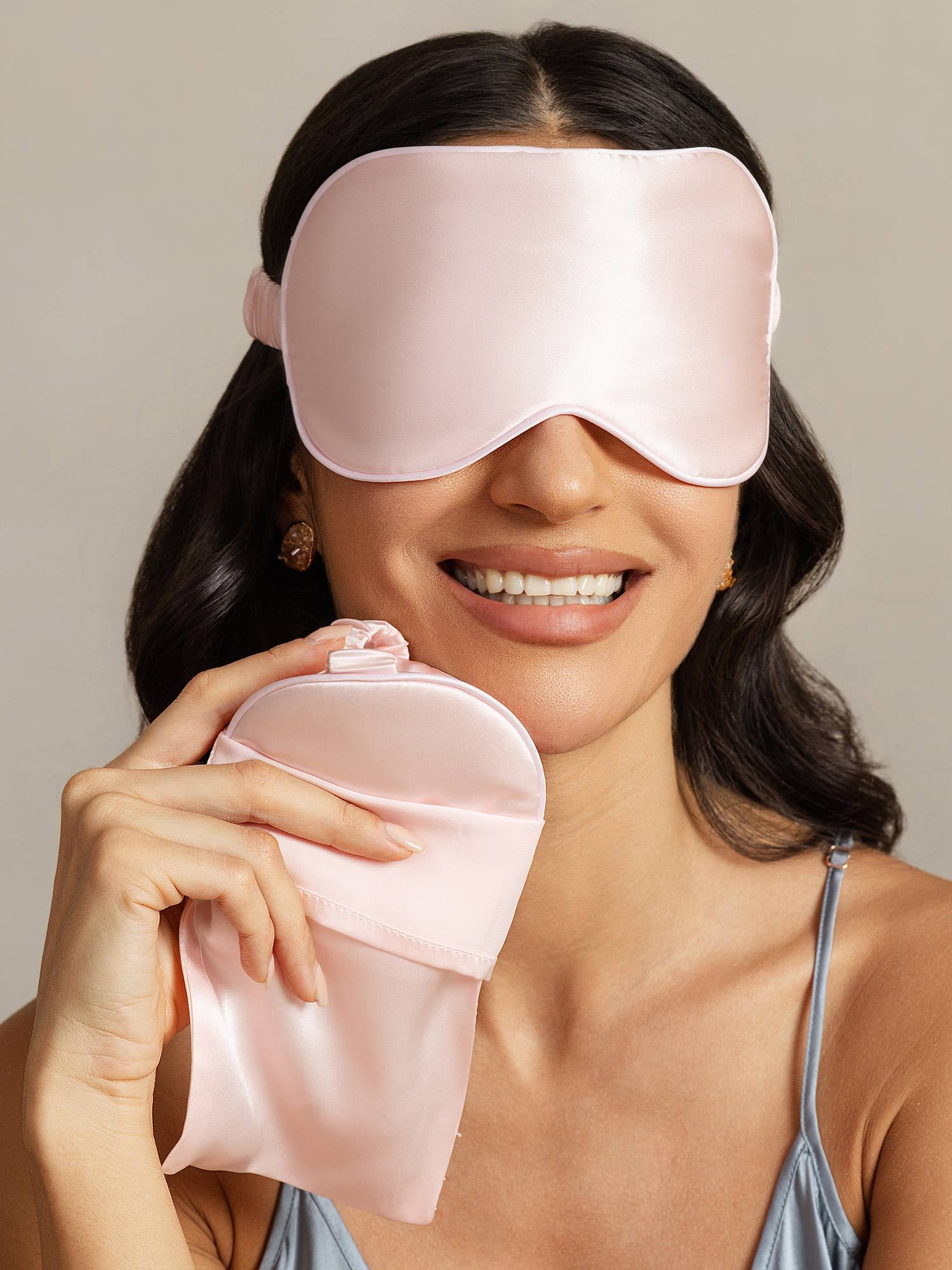 [Roze] SilkSilky-NL Zijde Eye Mask 004