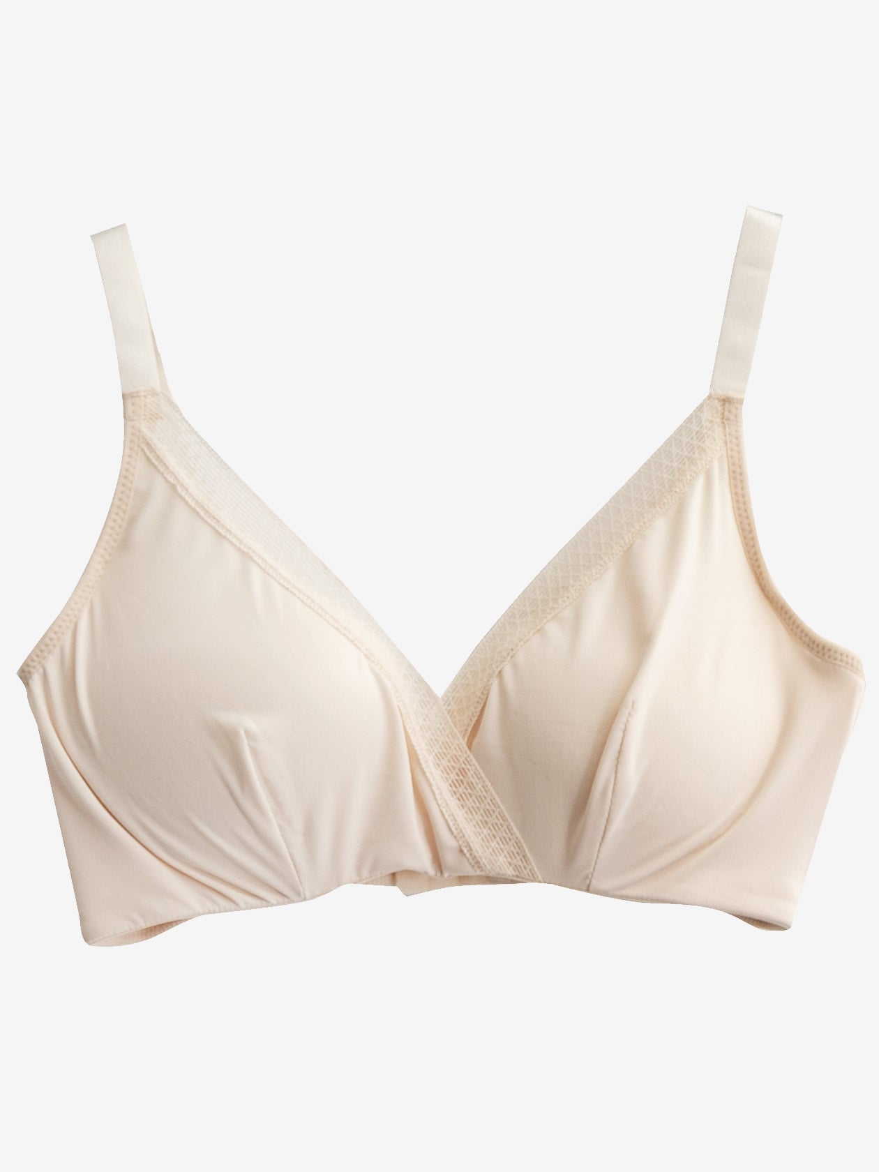 SilkSilky NL Zijde Gebreid Bra Beige 005