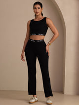 [Zwart] SilkSilky-NL Womens Pants 005