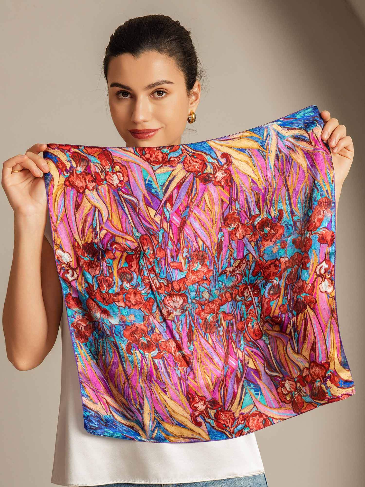 [P095] SilkSilky-NL Zijde Scarf 002