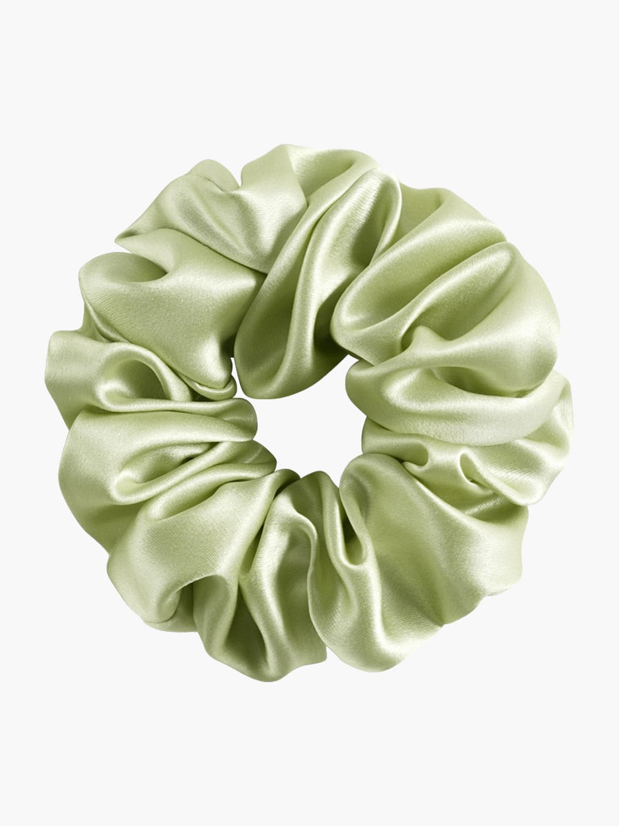 [Lichtgroene] SilkSilky-NL 19Momme Pure Silk Scrunchie 003