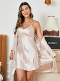 SilkSilky-NL-Pure-Silk-Lange-Mouw-Nightgown&Robe-Set-Beige-004