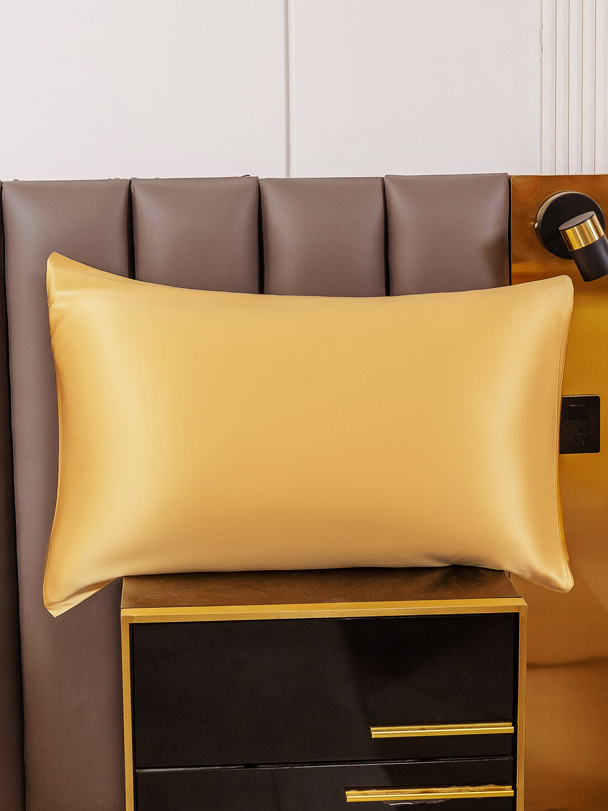 [Champagne] SilkSilky-NL 19Momme Pillowcase 001