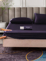 [Donkerpaars] SilkSilky-NL 25Momme Bedding Set 006