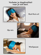 [Koningsblauw] SilkSilky-NL Oogmasker 006