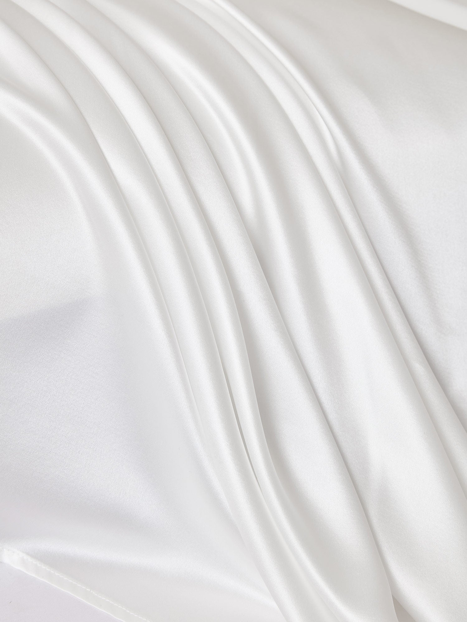 [Lichtgrijs+Wit] SilkSilky-NL 25Momme Bedding Set 003,