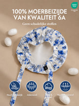 [Blauw Wit Porselein] SilkSilky-NL Slaapmutsen 002