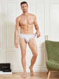 SilkSilky NL Zijde Gebreid Mens Underwear Grijs 005