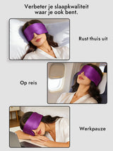 [Paars] SilkSilky-NL Oogmasker 006