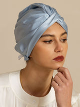 [Staal Blauw] SilkSilky-NL Slaapmutsen 001