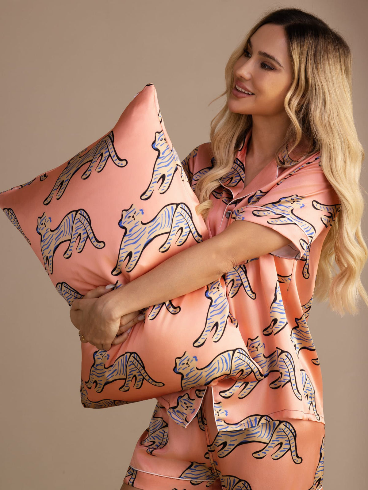 [Roze Kat] SilkSilky-NL Pillowcase 002