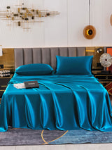 [Koningsblauw] SilkSilky-NL 19Momme Bedding Set 002