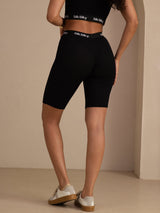 [Zwart] SilkSilky-NL Womens Shorts 002