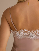 [Toscane] SilkSilky-NL V Neck Cami-Top 004