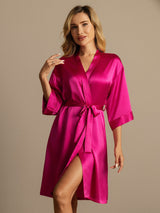 [Rode Roos] SilkSilky-NL 3/4 Sleeve Dames Kamerjas 005
