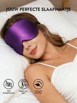 [Paars] SilkSilky-NL Oogmasker 005