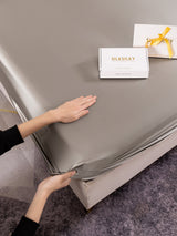 [Grijs] SilkSilky-NL 19Momme Bedding Set 003