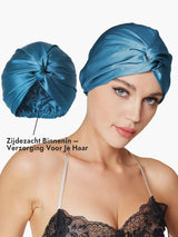 [Koningsblauw] SilkSilky-NL Slaapmutsen 004