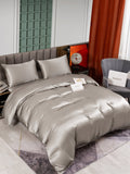 SilkSilky NL 25Momme Pure Silk Bedding Set Grijs 002