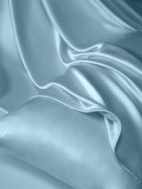 [Lichtblauw] SilkSilky-NL 19Momme Bedding Set 005