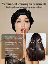[Zwart] SilkSilky-NL Slaapmutsen 003