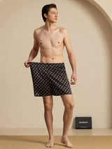 [Zwarte Ketting] SilkSilky-NL Mens Sleep Bottoms 006