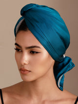 [Koningsblauw] SilkSilky-NL Haartulband 002