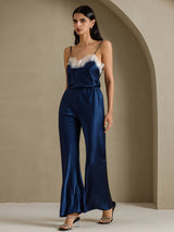 [Donkerblauw] SilkSilky-NL Damesbroeken 006