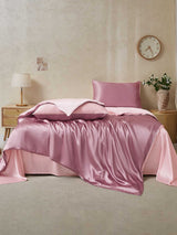 [BleekMauve+Lichtroze] SilkSilky-NL 22Momme Bedding Set 002