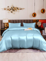 [Lichtblauw] SilkSilky-NL 19Momme Bedding Set 006