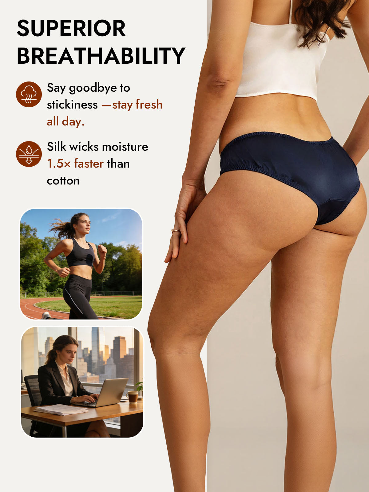 [Dark Blue] SilkSilky  Panty 004